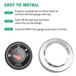 ATV Fuel Gauge Meter with Cap for Yamaha