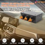 Portable 12V 50W Windshield Defroster and Heater