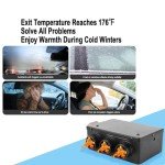 Portable 12V 50W Windshield Defroster and Heater