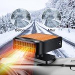 12V 200W 2-in-1 Car Heater and Defroster