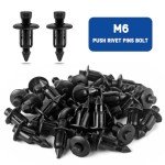 120-Piece Plastic Fender Clips for ATV/UTV