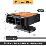 12V 200W 2-in-1 Car Heater and Defroster