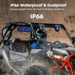 Ehaho Bluetooth UTV Sound Bar with RGB Lights