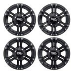 RockTrix RT101 12" ATV Wheels - Set of 4
