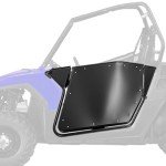 KUAFU Black Metal Doors for Polaris RZR 800/XP 900