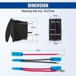 3 Pack LED Toggle Switch for ATV & Off-Road