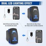 3 Pack LED Toggle Switch for ATV & Off-Road