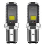 EverBright 2-Pack 900 Lumens BA20D LED Bulbs