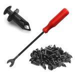 ATV Fender Push Clips and Fasteners, 60PCS