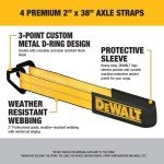 DEWALT Premium 2" x 38" Tie Down Strap Kit
