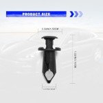 ATV Fender Push Clips and Fasteners, 60PCS