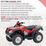 Front Wheel Bearing Seals for Honda ATVs
