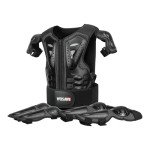 WOSAWE Kids ATV Protective Gear Kit, Black