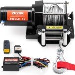 VEVOR 4000 lb Electric ATV Winch with Remote