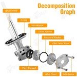 Yamaha ATV Fuel Cock Petcock Assembly & Lever