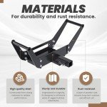 Foldable Winch Mount Plate for Standard Winches