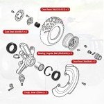 Front Wheel Bearing Seals for Honda ATVs