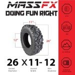 MASSFX 26" Off-Road ATV/UTV Utility Tire Set