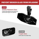 HAKA TOUGH Convex Rear View Mirror for ATVs