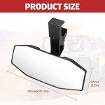 HAKA TOUGH Convex Rear View Mirror for ATVs