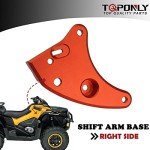 TQPONLY Red Shift Arm Base for Can-Am ATV