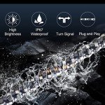 3FT LED Whip Lights with App Control for ATV