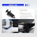ATV Fender Push Clips and Fasteners, 60PCS
