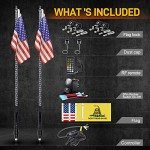 3FT LED Whip Lights with App Control for ATV