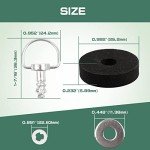 NIXFACE X3 Quick Release Roof Pins Set of 4