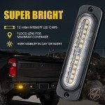Xprite Amber 12 LED Strobe Light Kit for ATVs