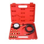 KUNTEC 0-500PSI Oil Pressure Gauge Tester Kit