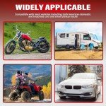 KUNTEC 0-500PSI Oil Pressure Gauge Tester Kit