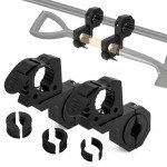 Quick-Release Rubber Clamps for ATV Tool Mounting