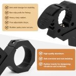 Quick-Release Rubber Clamps for ATV Tool Mounting