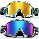 Fiada ATV Goggles - Anti Fog for Riding