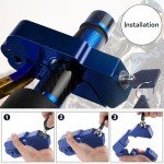 Anti-Theft Motorcycle Handlebar Lock with Keys