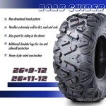 ROADGUIDER 4 ATV/UTV Tires Set 26x9-12, 26x11-12