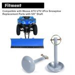 Replacement Snow Plow Skid Shoes for ATV/UTV