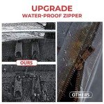 KEMIMOTO ATV Rear Seat Storage Bag - Water-Resistant