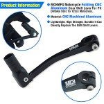 Folding CNC Aluminum Gear Shifter for Dirt Bikes