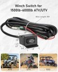 12V ATV/UTV Winch Switch with Mounting Bracket