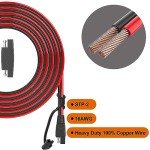 25ft SAE Extension Cable Quick Disconnect Connector