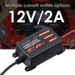 2-Pack Smart 2A ATV Battery Charger & Maintainer