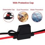 6FT SAE to O Ring Terminal Cable with Fuse