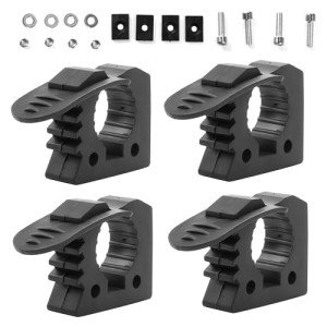 Quick Release Rubber Clamp Mount Kit - 4 Pack
