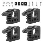 Quick Release Rubber Clamp Mount Kit - 4 Pack