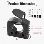 Quick Release Rubber Clamp Mount Kit - 4 Pack