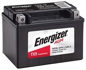 Energizer TX9 AGM 12V ATV & Motorcycle Battery
