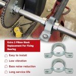 Go Kart Live Axle Bearing Kit with Hangers