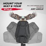 KEMIMOTO UTV Rearview Side Mirrors for Polaris, Can-Am